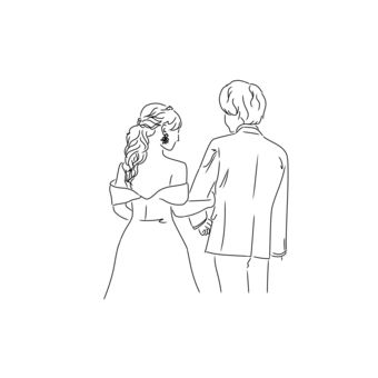 結婚のイラスト